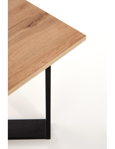 CROSS Ława Styl Skandynawski 67/67cm Podstawa Krzyżak - Dąb Wotan/Czarny