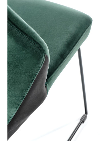 K485 krzesło ciemny zielony