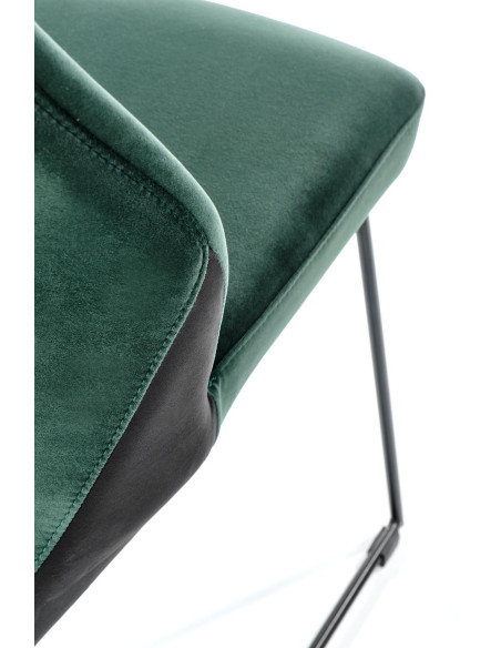 K485 krzesło ciemny zielony