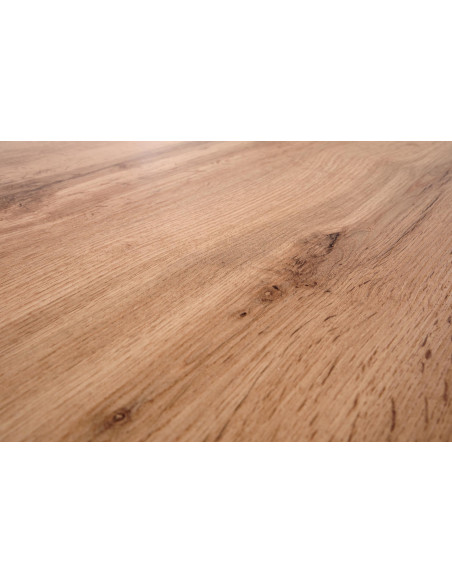 Ława loftowa LIBRA dąb wotan/czarny