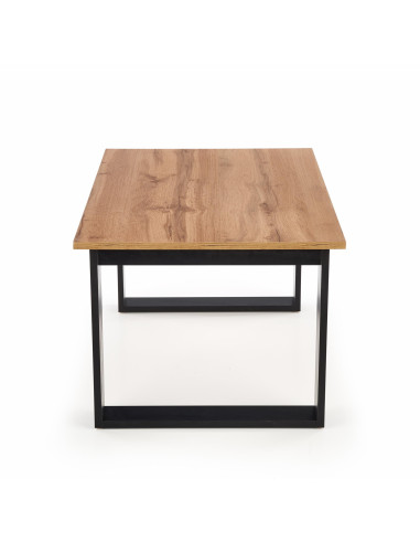 Ława loftowa LIBRA dąb wotan/czarny