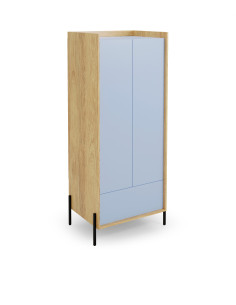 MOBIUS Szafka Hikora/Niebieski Horyzont 78x179cm - Kolorowy Akcent w Domu