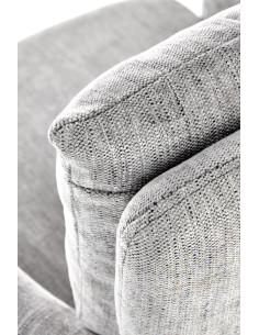 FLORES Fotel Obrotowy na Kółkach Jasny Popiel ODIN 11 - Komfort i Styl 2