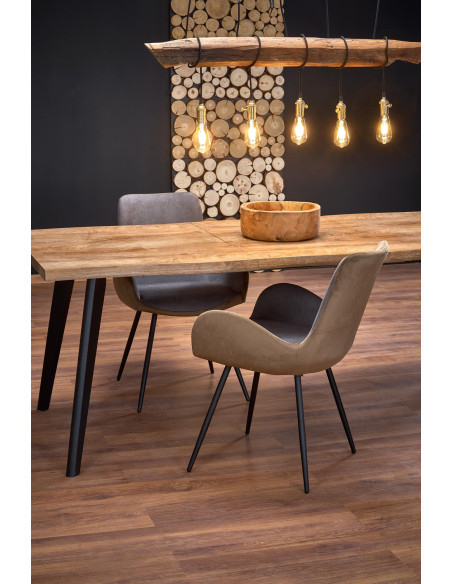 DICKSON Stół Rozkładany 120-180cm Dąb Naturalny - Elegancja i Praktyczność