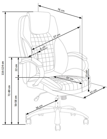 KING Fotel Biurowy Czarny - Chromowane Detale i Wyjątkowy Komfort