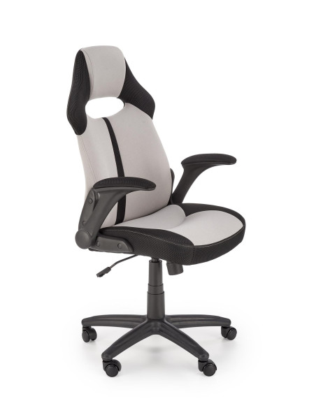 BLOOM fotel gabinetowy popielaty / czarny (1p 1szt)