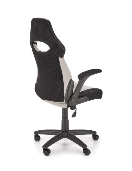 BLOOM fotel gabinetowy popielaty / czarny (1p 1szt)