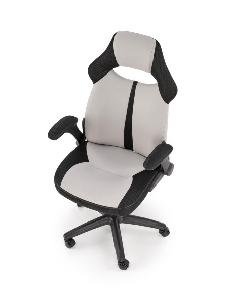 BLOOM fotel gabinetowy popielaty / czarny (1p 1szt)