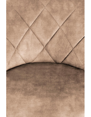 H101 Regulowany Hoker w Romby Beżowy BLUVEL28 - Elegancki i Funkcjonalny