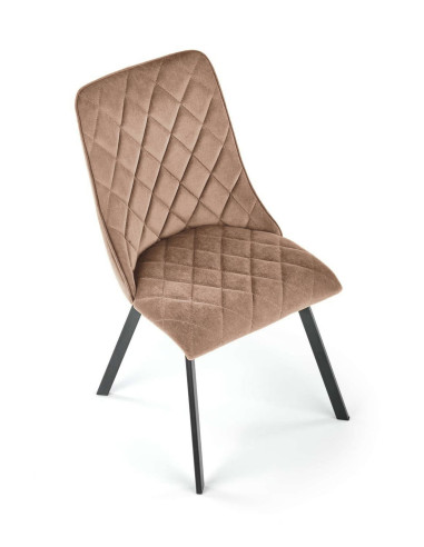 K450 Krzesło w Romby Beżowe BLUVEL 28 - Nowoczesny Design i Komfort