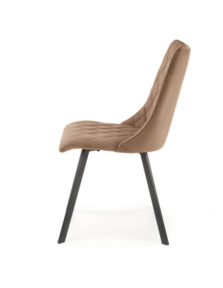 K450 Krzesło w Romby Beżowe BLUVEL 28 - Nowoczesny Design i Komfort