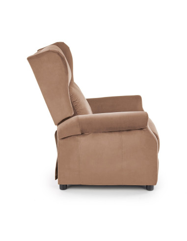 AGUSTIN_2 Fotel Rozkładany Beżowy BLUVEL 28 - Komfort i Praktyczność