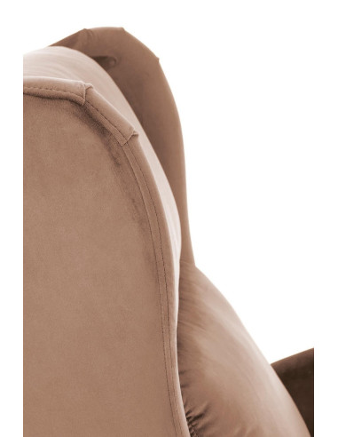 AGUSTIN_2 Fotel Rozkładany Beżowy BLUVEL 28 - Komfort i Praktyczność