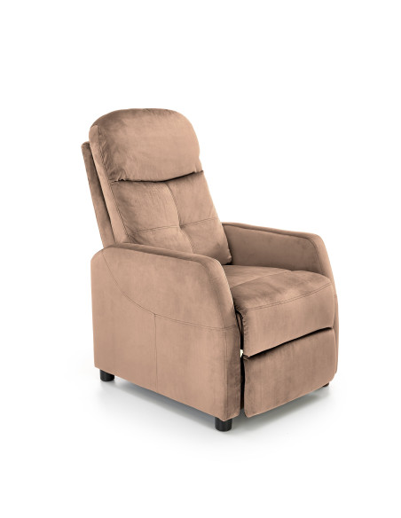 FELIPE_2 Fotel Rozkładany Beżowy BLUVEL 28 - Funkcjonalność i Styl