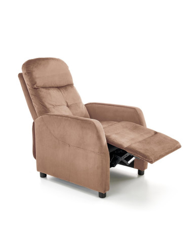 FELIPE_2 Fotel Rozkładany Beżowy BLUVEL 28 - Funkcjonalność i Styl