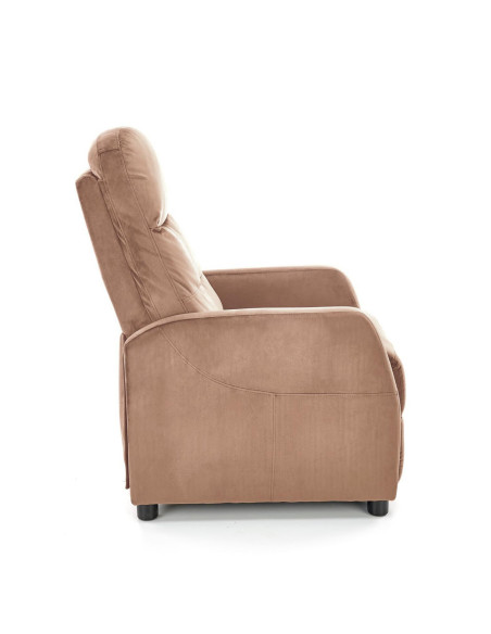 FELIPE_2 Fotel Rozkładany Beżowy BLUVEL 28 - Funkcjonalność i Styl