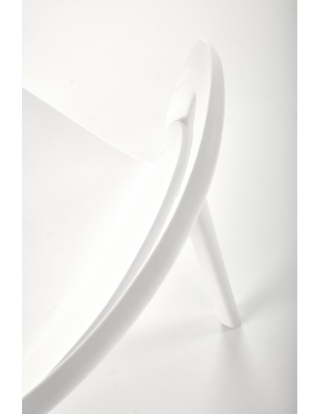 K490 Krzesło Białe Polipropylen - Nowoczesny Design i Lekkość Formy