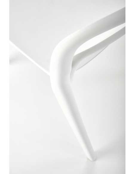 K490 Krzesło Białe Polipropylen - Nowoczesny Design i Lekkość Formy