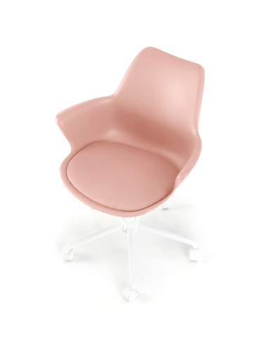 GASLY Fotel Młodzieżowy Różowy Polipropylen/Eko Skóra - Wygoda i Styl