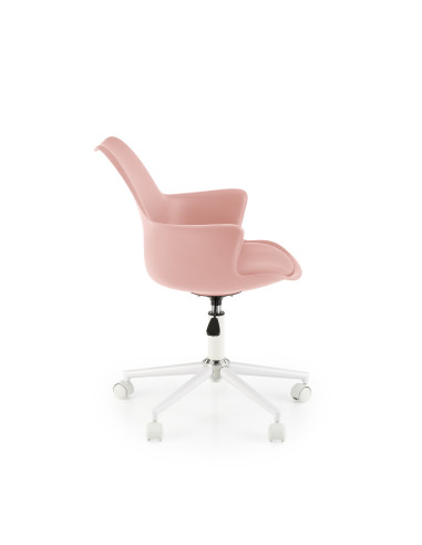 GASLY Fotel Młodzieżowy Różowy Polipropylen/Eko Skóra - Wygoda i Styl