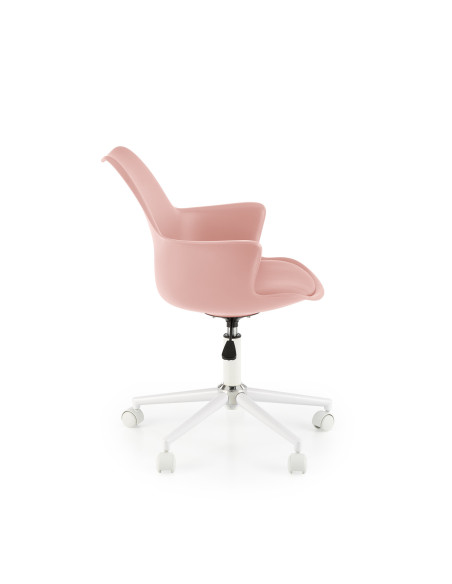 GASLY Fotel Młodzieżowy Różowy Polipropylen/Eko Skóra - Wygoda i Styl