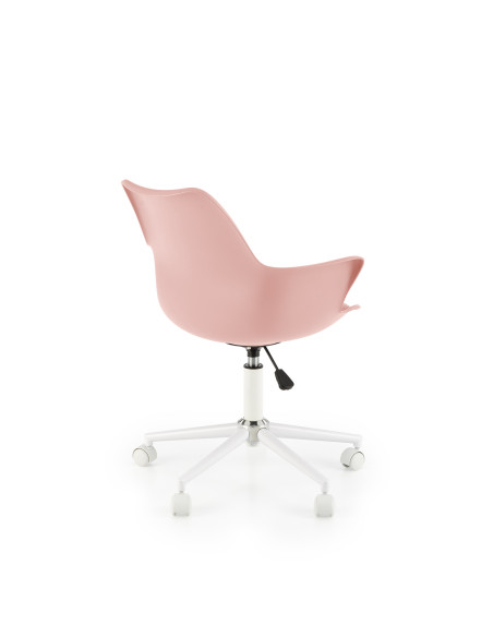 GASLY Fotel Młodzieżowy Różowy Polipropylen/Eko Skóra - Wygoda i Styl