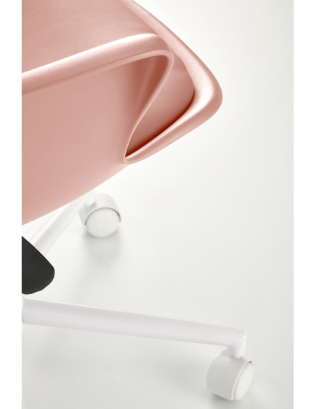 GASLY Fotel Młodzieżowy Różowy Polipropylen/Eko Skóra - Wygoda i Styl