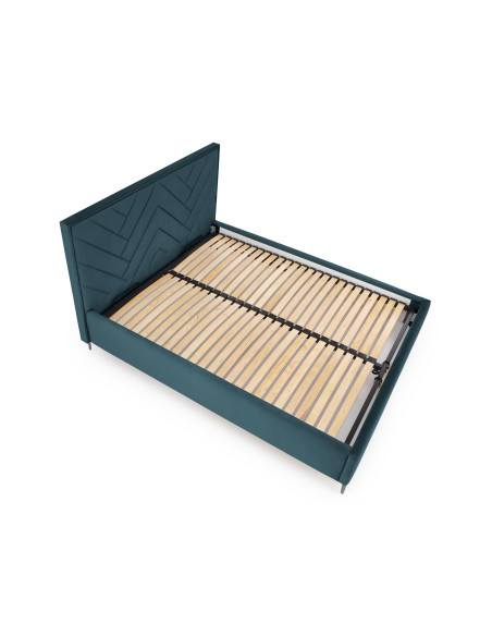 MODULO z Pojemnikiem do Łóżka Modułowego SERENO Ciemny Zielony Velvet