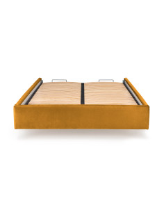 MODULO z Pojemnikiem do Łóżka Modułowego SERENO Musztardowy Velvet