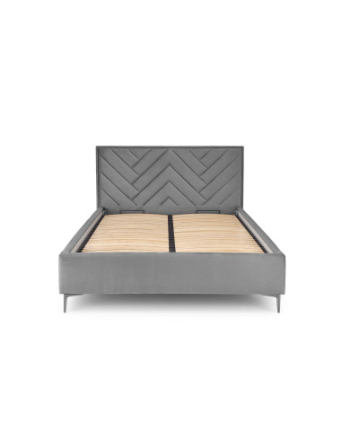 MODULO z Pojemnikiem do Łóżka Modułowego SERENO Popiel Velvet