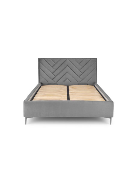 MODULO z Pojemnikiem do Łóżka Modułowego SERENO Popiel Velvet