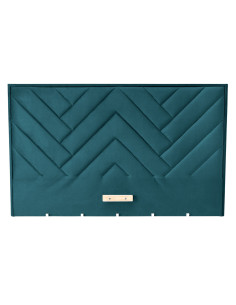 MODULO w Jodełkę do Łóżka SERENO C. Zielony Velvet - Luksusowy Akcent