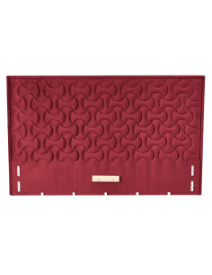 MODULO W2 łóżko 160 - wezgłowie bordowy tap. Monolith 59