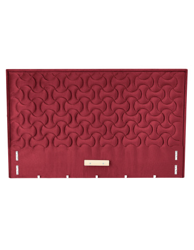 MODULO W2 łóżko 160 - wezgłowie bordowy tap. Monolith 59