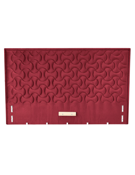 MODULO W2 łóżko 160 - wezgłowie bordowy tap. Monolith 59