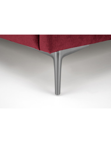 MODULO W2 łóżko 160 - wezgłowie bordowy tap. Monolith 59