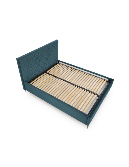 MODULO Pikowane W-2 do Łóżka SERENO Ciemna Zieleń Velvet - Luksus i Styl