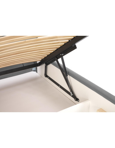 MODULO Pikowane W-2 do Łóżka SERENO Popiel Velvet - Luksus i Styl