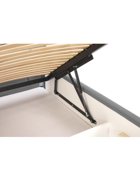 MODULO Pikowane W-2 do Łóżka SERENO Popiel Velvet - Luksus i Styl