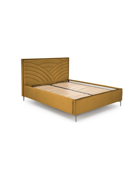 MODULO W-3 do Łóżka SERENO Musztardowy Velvet Monolith 48