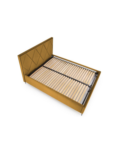 MODULO w Romby W-4 do Łóżka SERENO Musztardowy Velvet Monolith 48