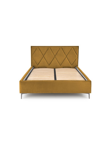 MODULO w Romby W-4 do Łóżka SERENO Musztardowy Velvet Monolith 48