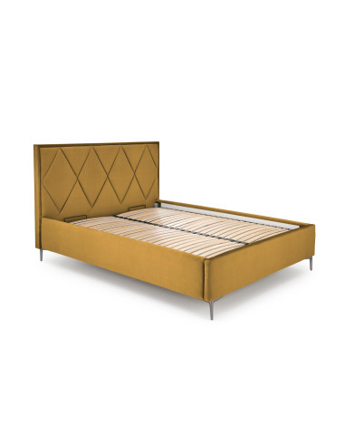 MODULO w Romby W-4 do Łóżka SERENO Musztardowy Velvet Monolith 48