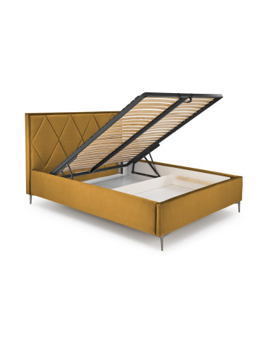 MODULO w Romby W-4 do Łóżka SERENO Musztardowy Velvet Monolith 48