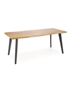 DICKSON_2 Stół Rozkładany Dąb Naturalny 150-210cm - Przestrzeń i Komfort