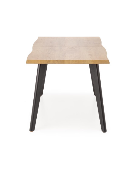 DICKSON_2 Stół Rozkładany Dąb Naturalny 150-210cm - Przestrzeń i Komfort