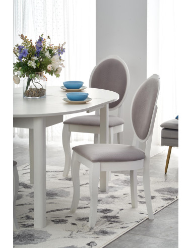 RINGO Stół Rozkładany Biały 102-142cm - Nowoczesność i Praktyczność