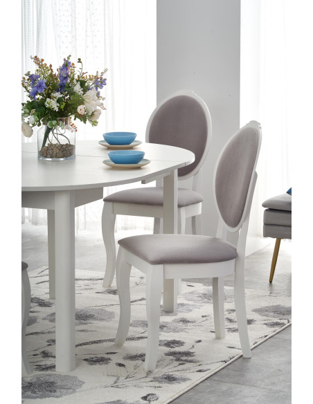 RINGO Stół Rozkładany Biały 102-142cm - Nowoczesność i Praktyczność