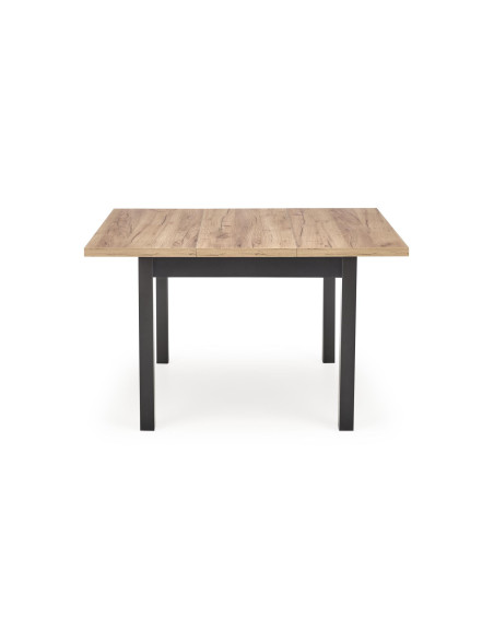 TIAGO Stół Rozkładany Dąb Craft/Czarny 90-125cm - Elegancja i Funkcjonalność