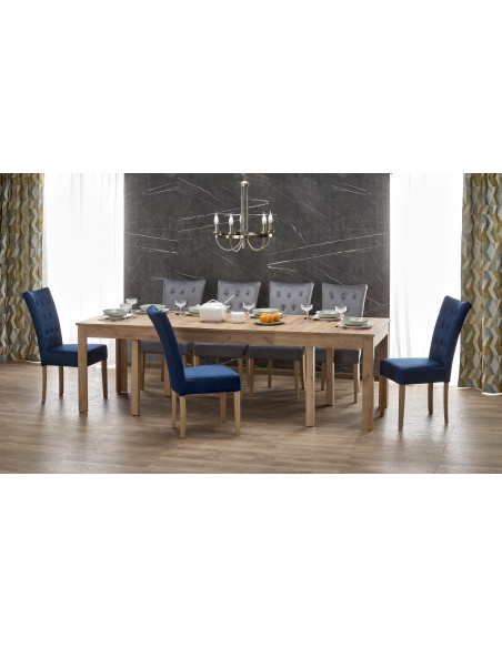 SEWERYN Stół Rozkładany Dąb Craft 160-298cm - Przestronność i Funkcjonalność